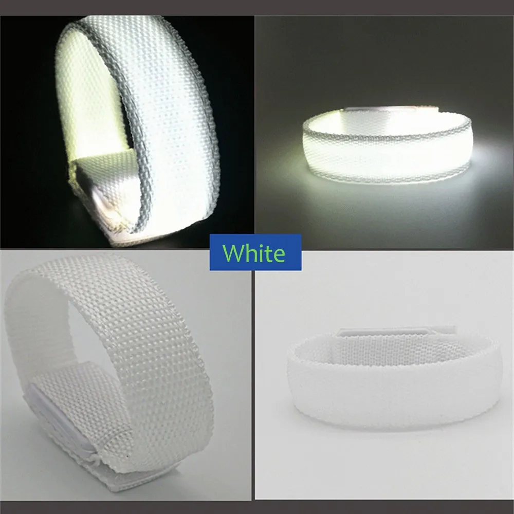 Браслет светящийся в темноте для велосипедистов